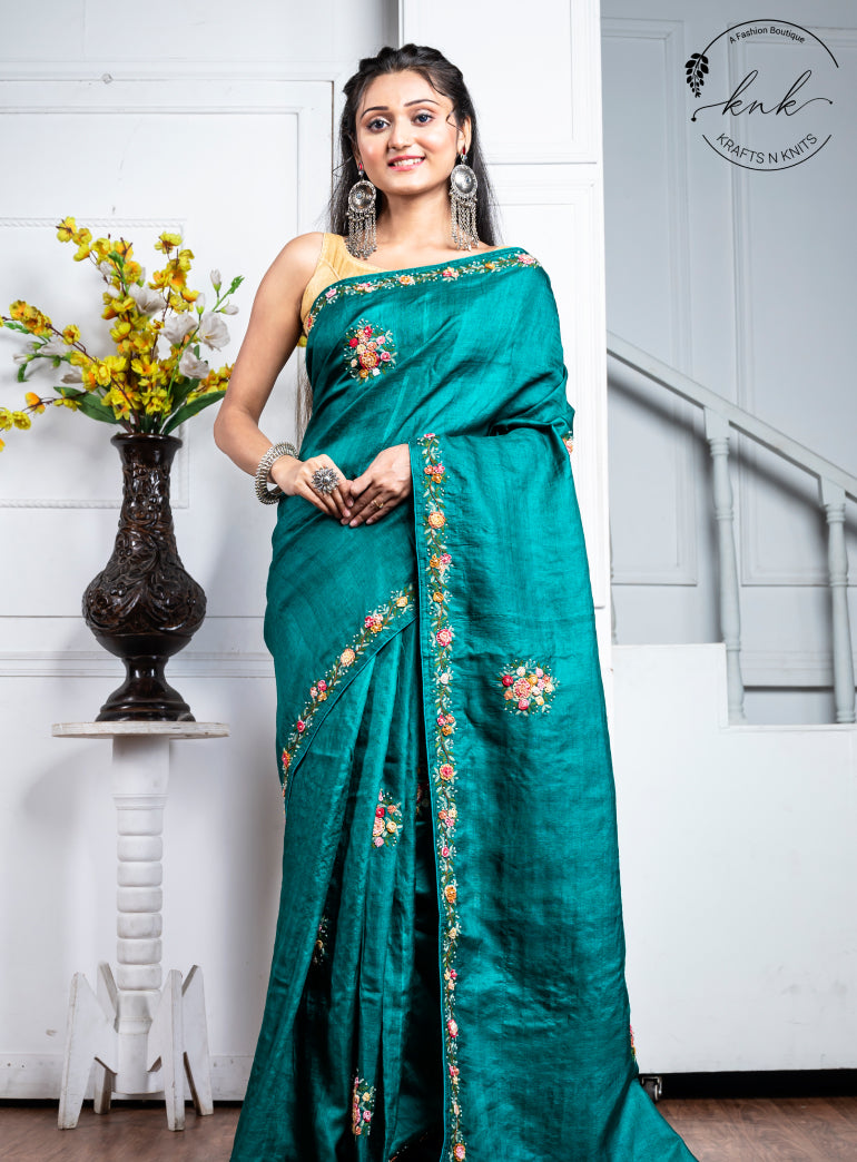 Aaranyani Pure Tussar Silk (Saree)