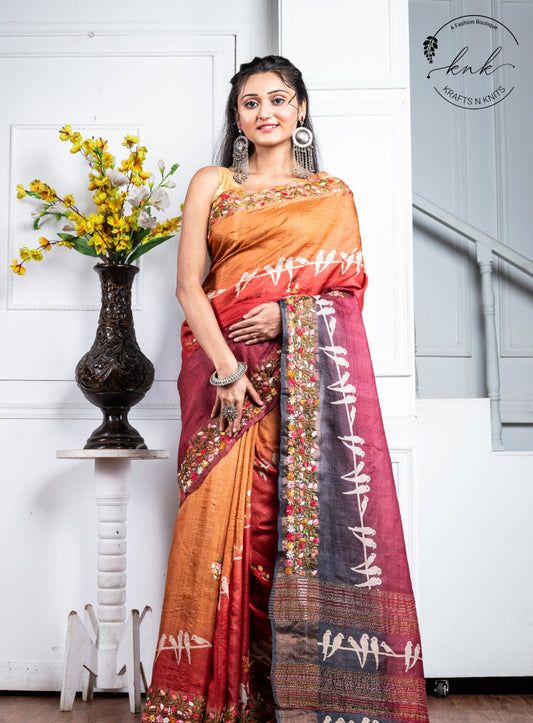 Pranita Pure Tussar Silk (Saree)