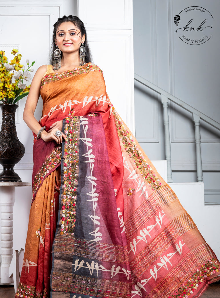 Pranita Pure Tussar Silk (Saree)