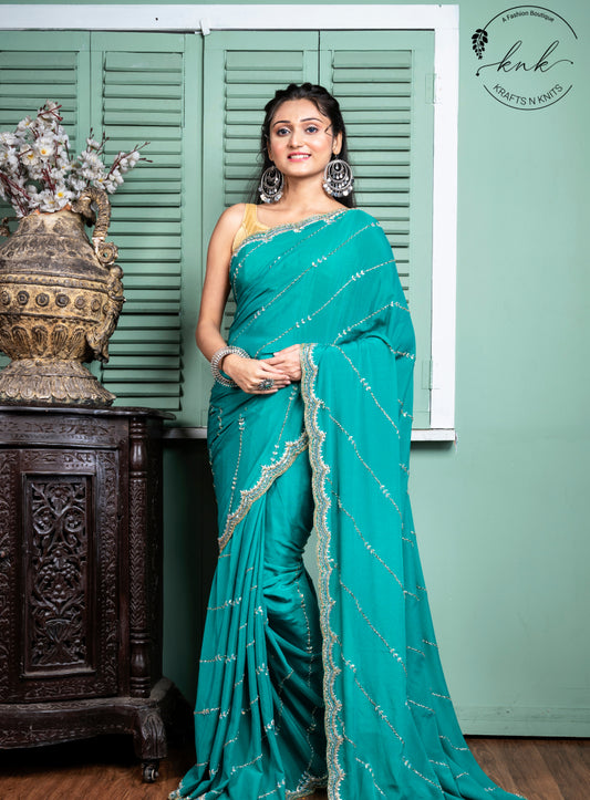 Avani Pure Chinon (Saree)