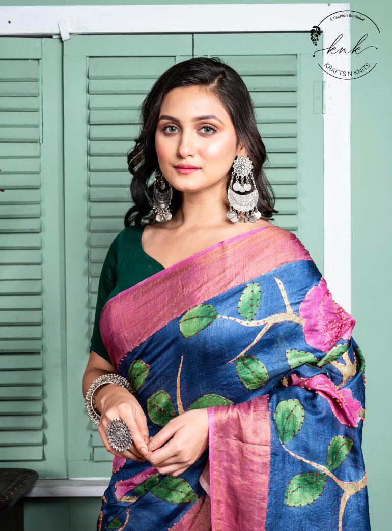 Niharika Pure Tussar Silk (Saree)