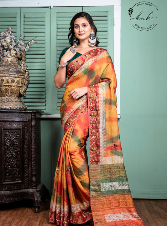 Dishani Pure Tussar Silk (Saree)