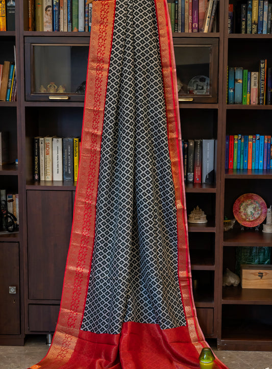 Kadamvari Blended Silk (Saree)