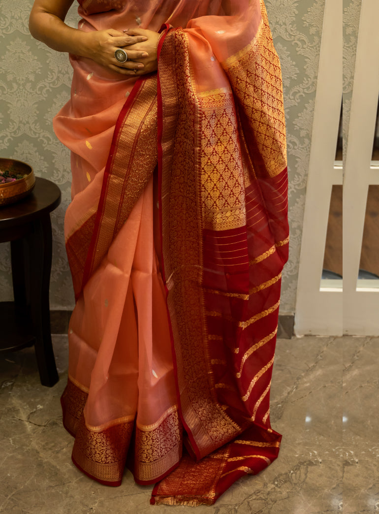 Sukanya Pure Kora Silk Banarasi (Saree)