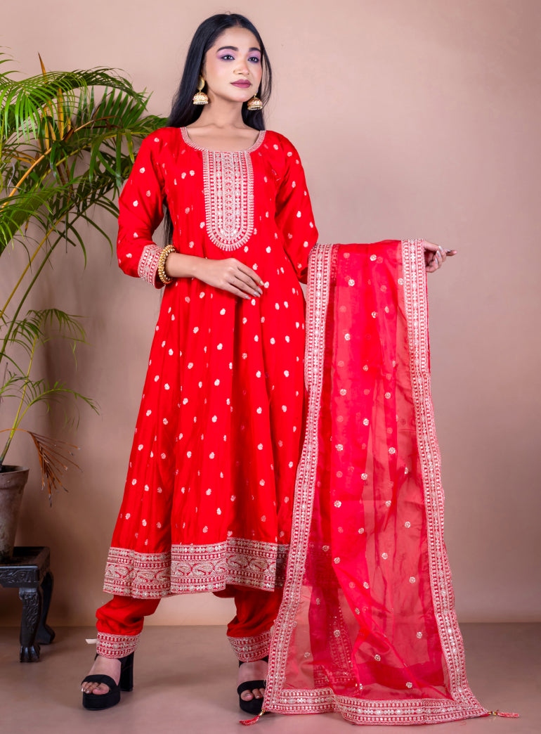 Taj Anarkali (Kurta Set)