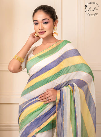 Saanvi Mul Cotton Saree