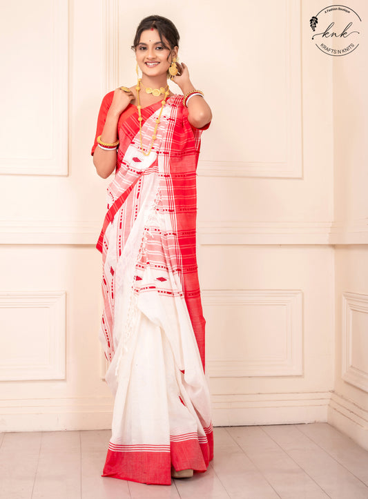 Parama Pure Handloom Bhujodi (Saree)