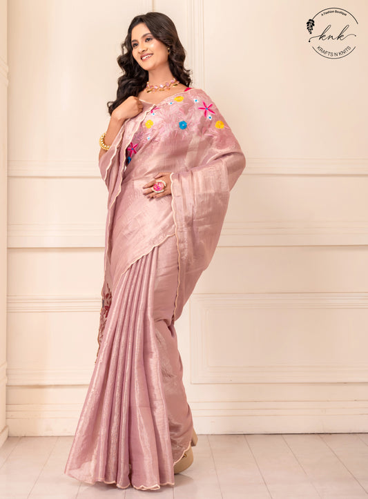 Charulata Raga Tissue (Saree)