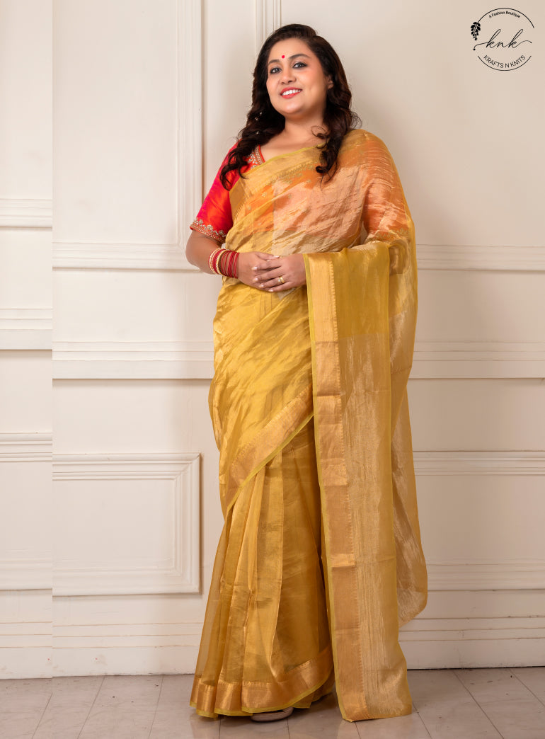 Swarna Pure Banarasi Tissue Silk (Saree)