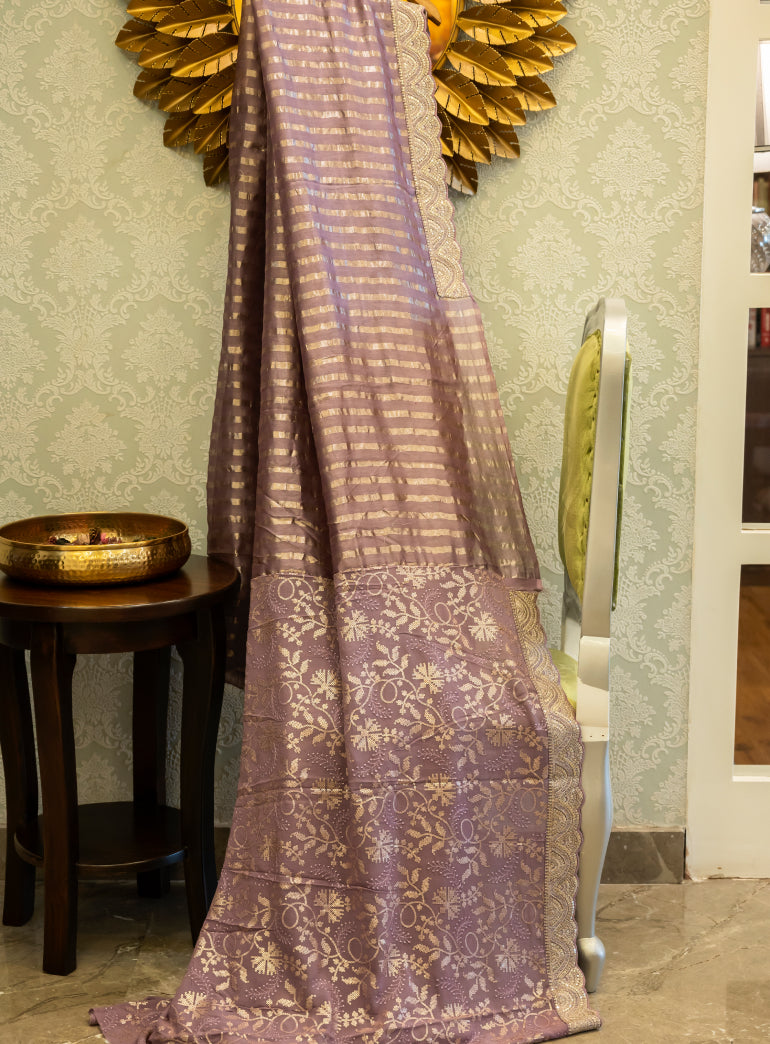 Tvarika Chanderi Silk (Saree)