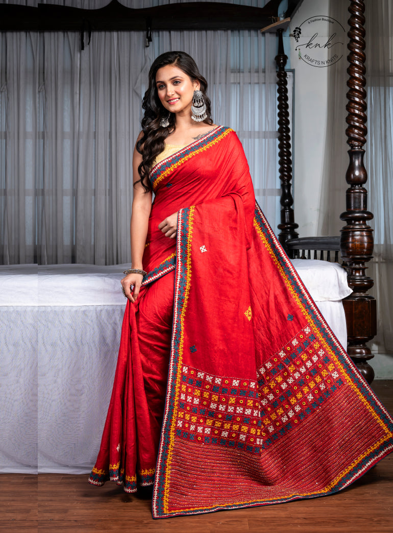 Aaradhya Pure Tussar Silk (Saree)