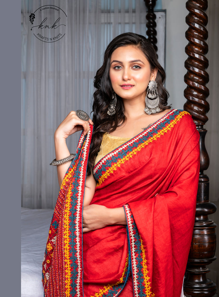 Aaradhya Pure Tussar Silk (Saree)