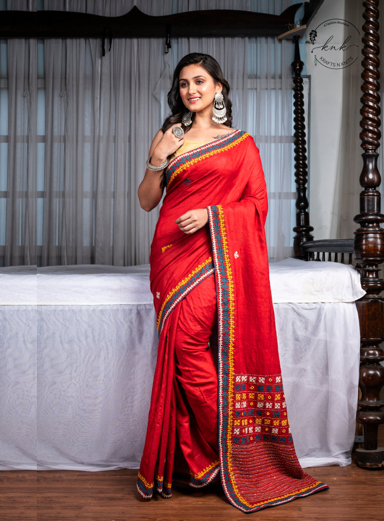 Aaradhya Pure Tussar Silk (Saree)