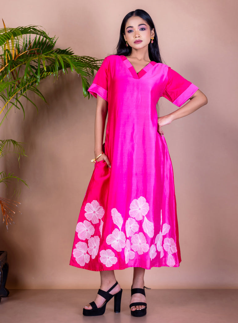 Astra Chanderi Silk (Dress)