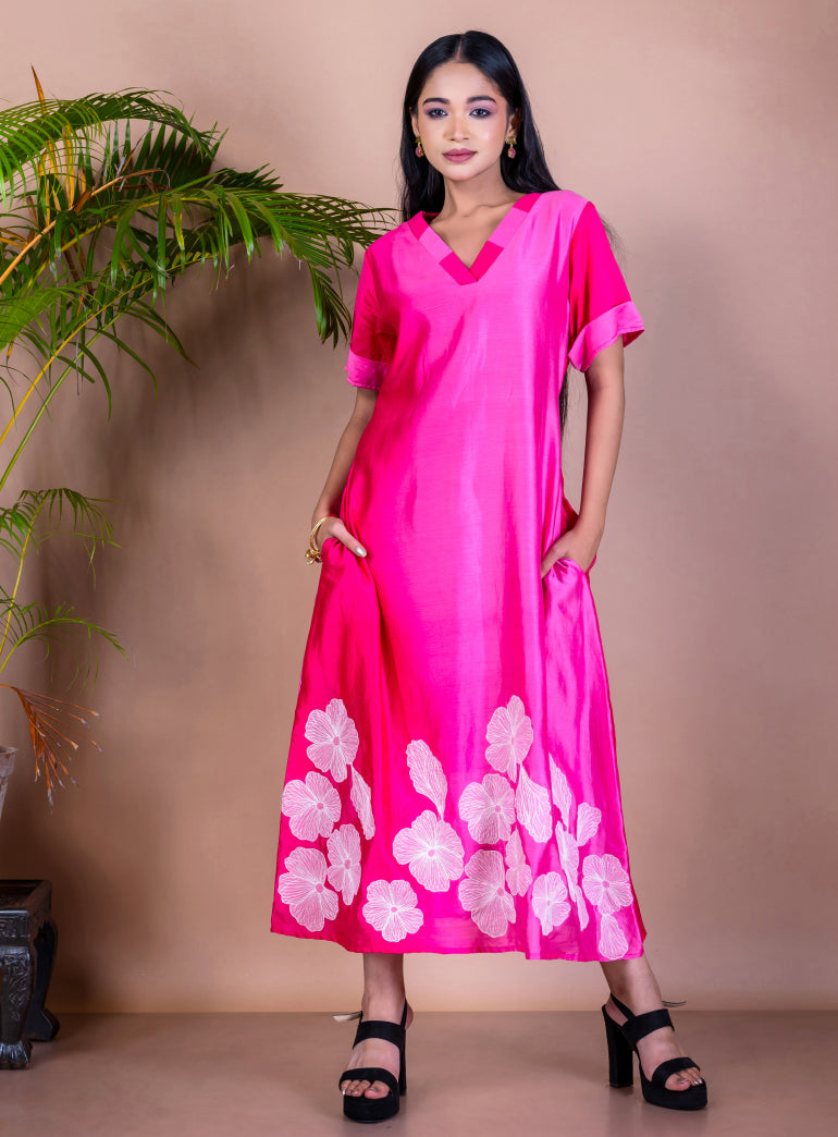 Astra Chanderi Silk (Dress)