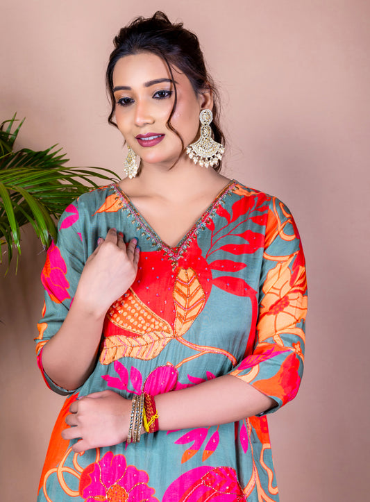 Trisha (Kurta Bottom Set)